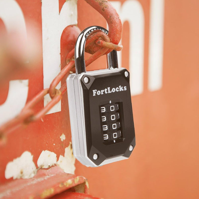 2er-pack Fortlocks Schlösser Für Fitnessstudio-schliessfächer - 4-stellig Robust Wetterfest Gehärtet