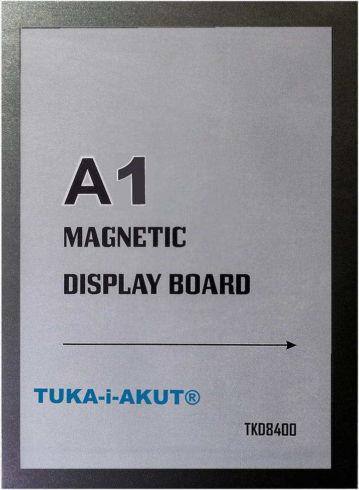 TUKA-i-AKUT 5st. A1 Info-Rahmen Selbstklebend mit Magnetverschluss, Einstecktasche Infotasche Blatth