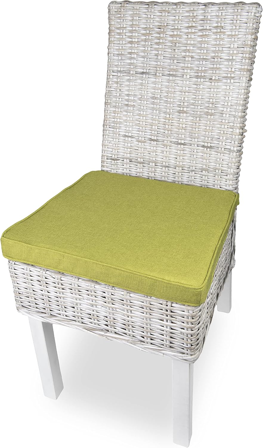 sunnypillow 4er Set Stuhlkissen 40 x 45 x 5cm | Polsterauflage Auflage für Stühle/Rattanstühle | Stu