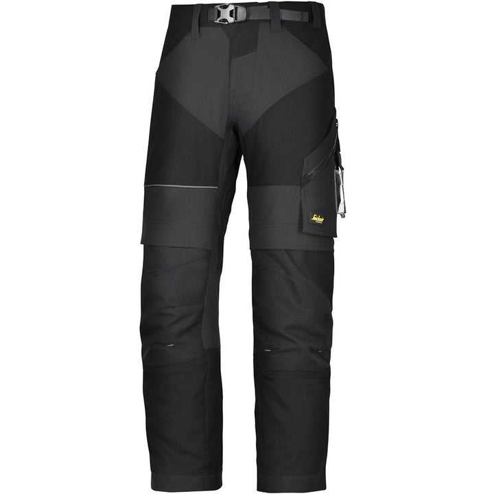 Snickers Workwear 6903 FlexiWork Arbeitshose, 1 Stück, 54, schwarz, 69030404054 54 Schwarz, 54 Schwa