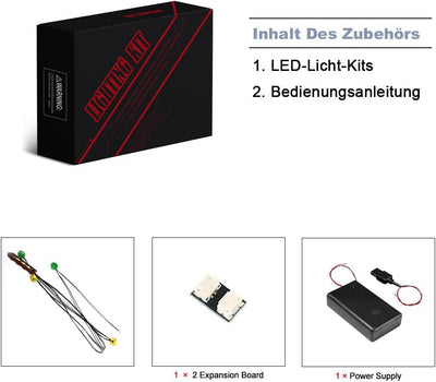 Led Licht Set für Lego Minecraft The Frog House 21256 (Nicht Lego), Led Beleuchtungs Set für Minecra