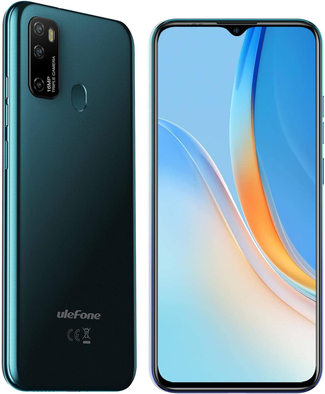 Ulefone Note 9P Smartphone - Android 10 Octa-Core Handy Dual-SIM 4GB+64GB 3in1 Kartensteckplatz 6,52