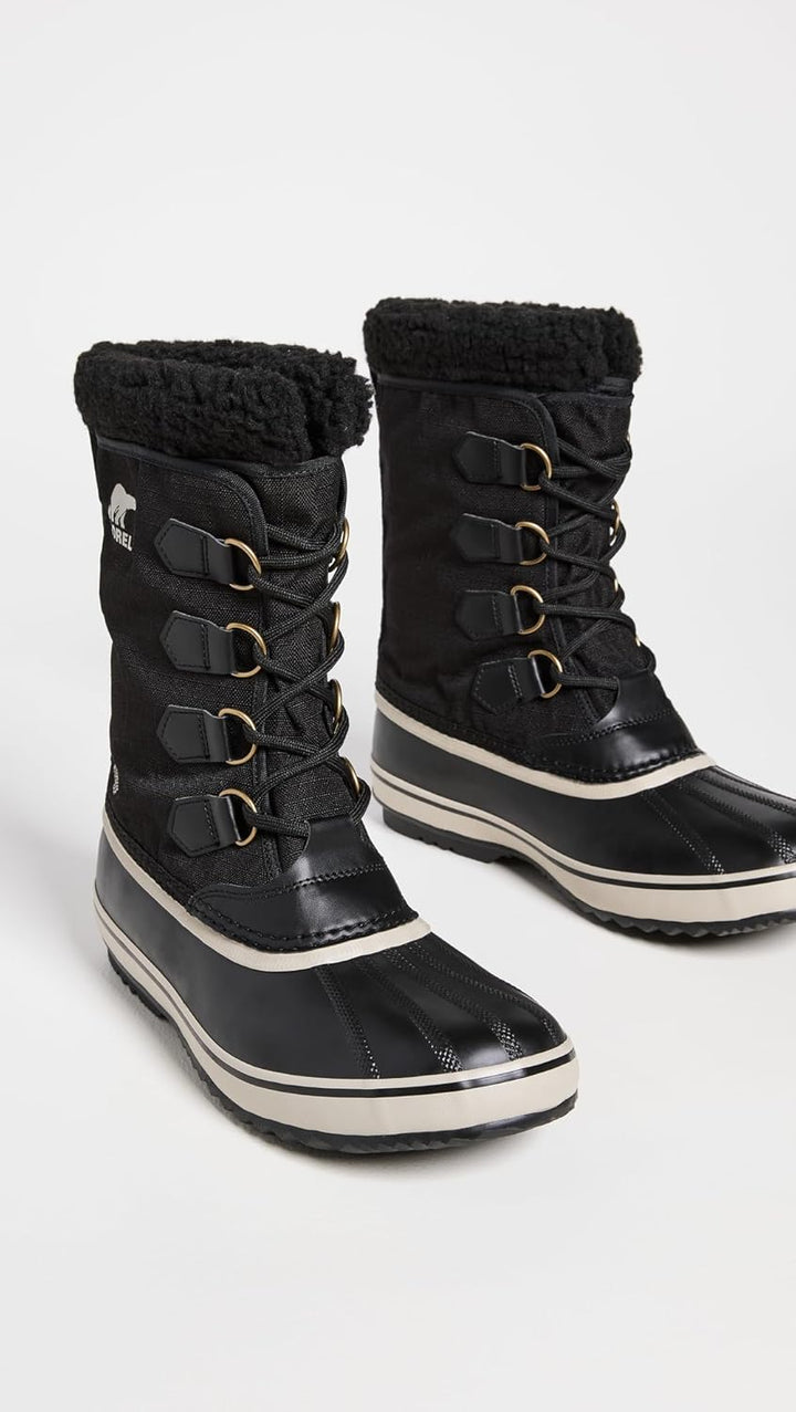Sorel Herren 1964 Pac Nylon Wp Schneestiefel 40 EU Black Ancient Fossil Collection 2023 2024, 40 EU