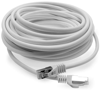 2,0m - weiss - 5 Stück CAT.7 Computer Ethernet Kabel Netzwerkkabel (Rohkabel) Patchkabel S-FTP LSZH