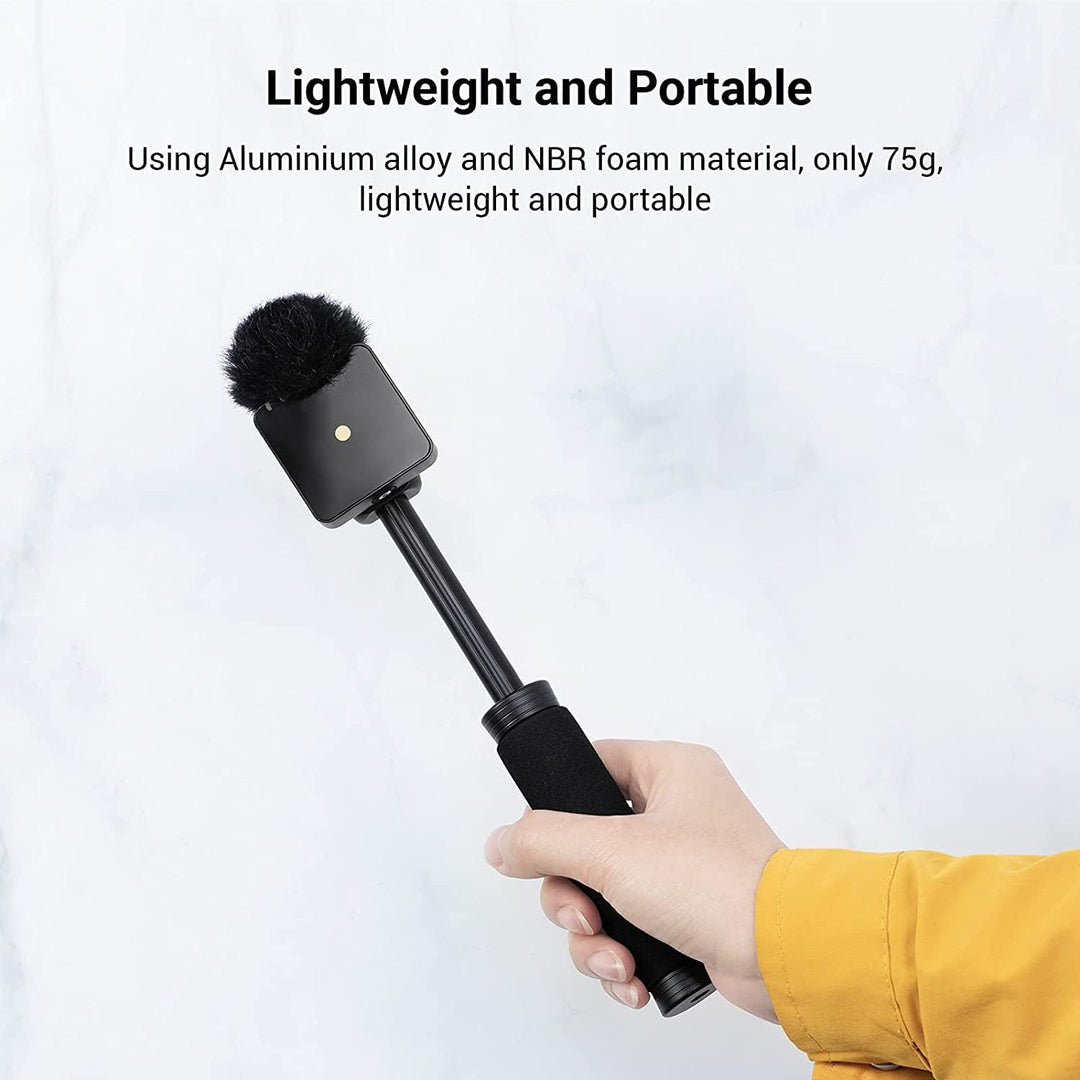 SMALLRIG Handadapter Holder Interview Grip Interview Mikrofon Griff Adapter für RODE Wireless Go II-