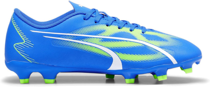 PUMA Herren Ultra Play Fg/Ag Fussballschuh 40.5 EU Ultra Blue Puma White Pro Green, 40.5 EU Ultra Bl
