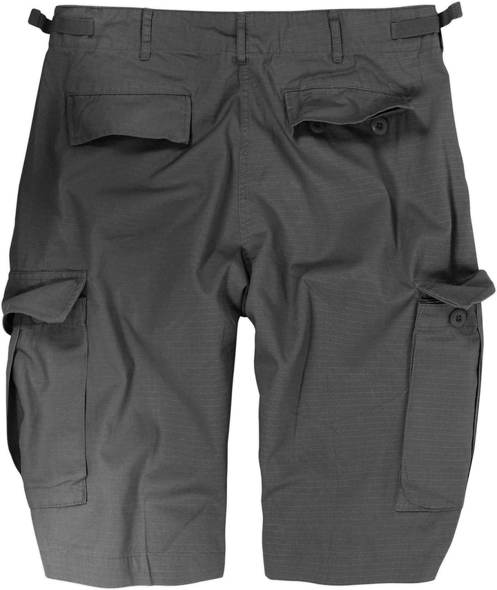 normani US Bermuda Shorts aus Ripstop-Gewebe (Baumwolle) (XS-4XL) L Grau, L Grau