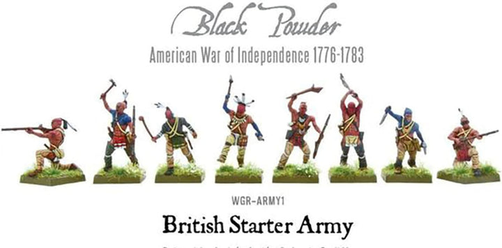 Black Powder AWI British Starter Army