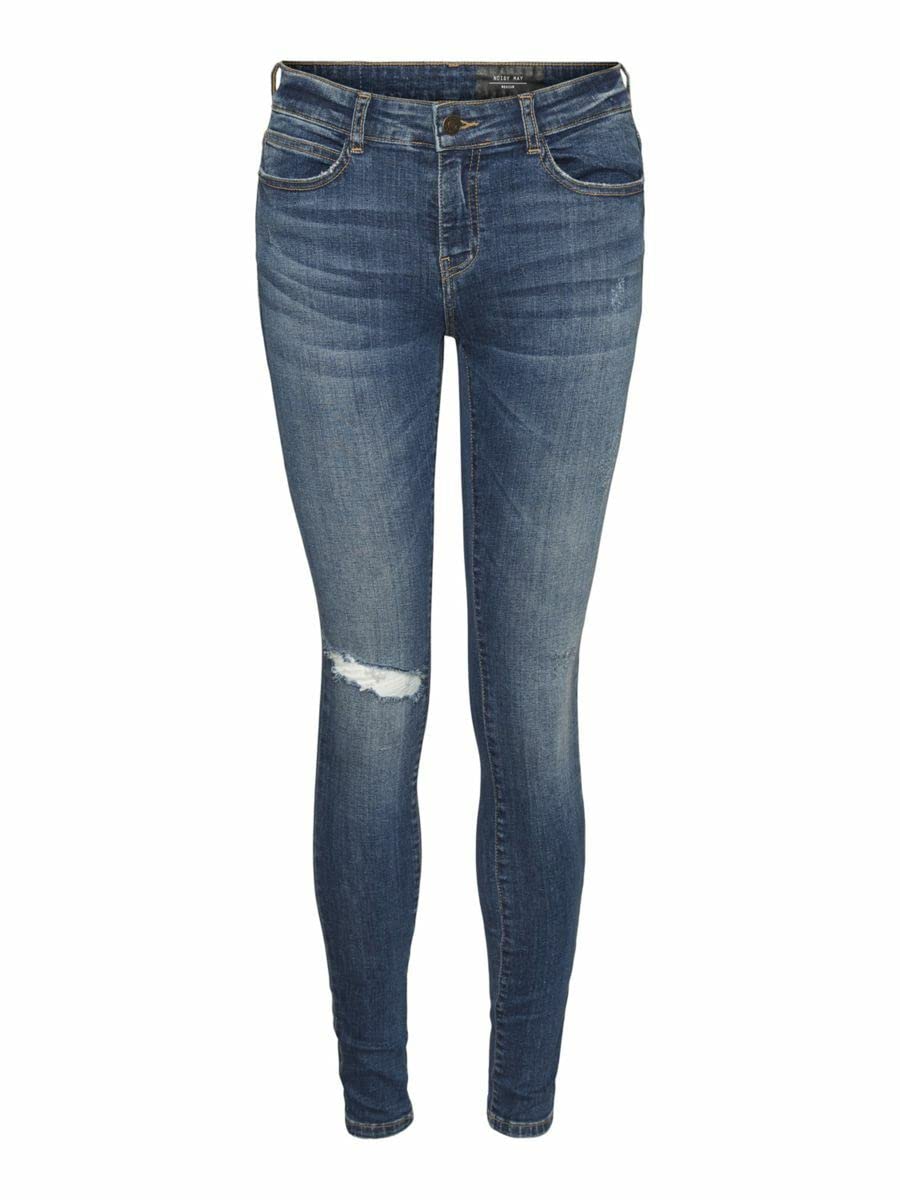 Noisy may Damen Jeans 25W / 30L Medium Blue Denim/, 25W / 30L Medium Blue Denim/