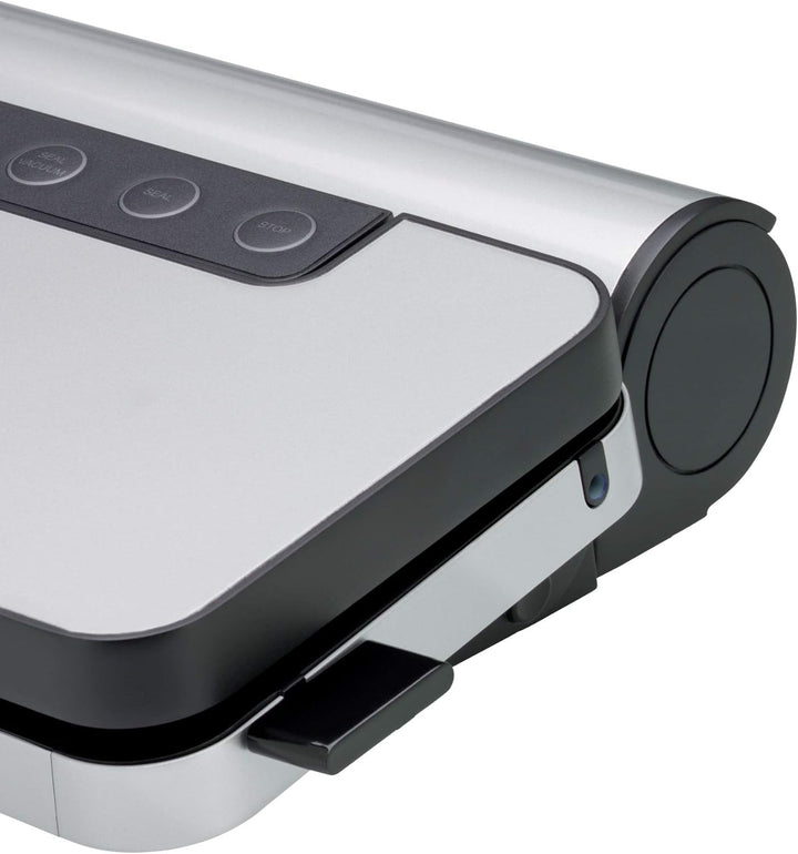 WMF Lono Vakuumiergerät 90 W, Folienschweissgerät mit abnehmbarer Folienbox, Folienrolle und 5 Beute