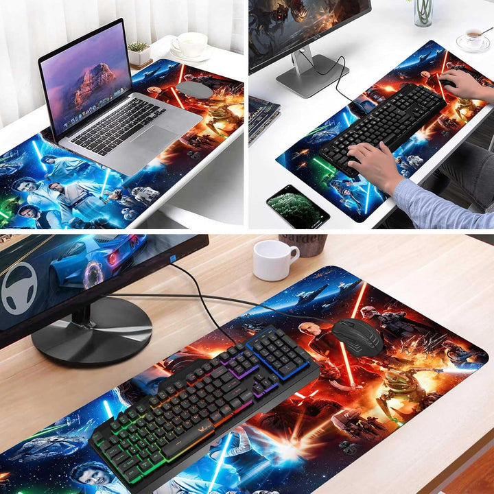 Grosses Gaming-Mauspad, XXL, erweitert, gross, Schreibtischzubehör, Bürobedarf und Bürodekoration, r