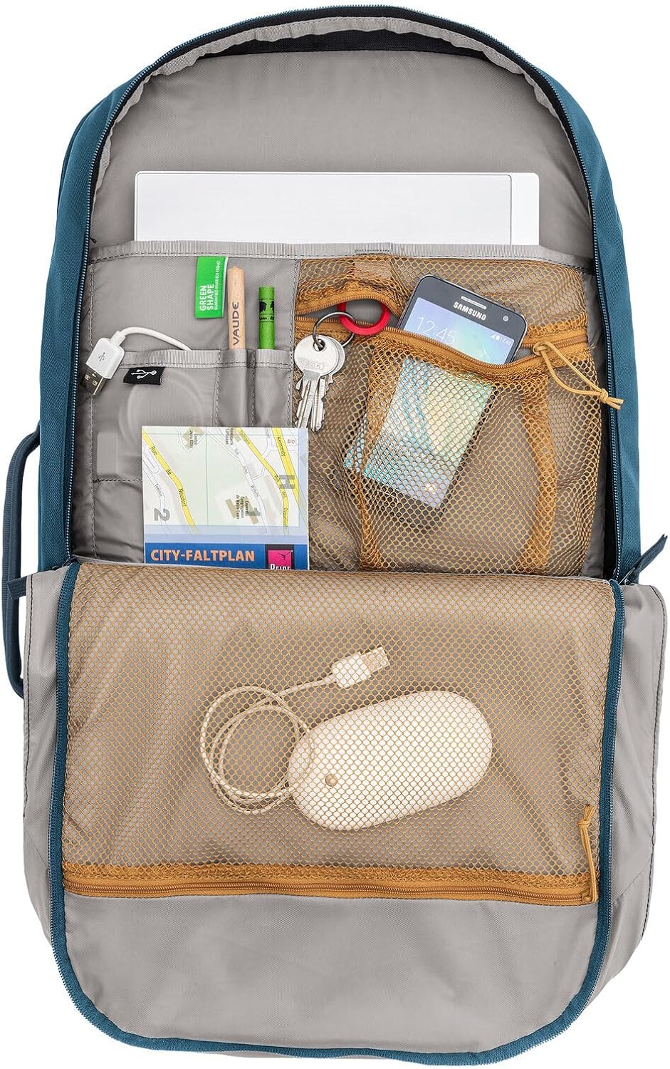 VAUDE Mundo Carry-on 38 Rucksäcke30-39l Baltic Sea Einheitsgrösse, Baltic Sea Einheitsgrösse