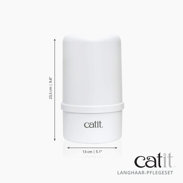 Catit Bürsten-Set für langhaarige Katzen, Bürsten für Langhaarkatzen