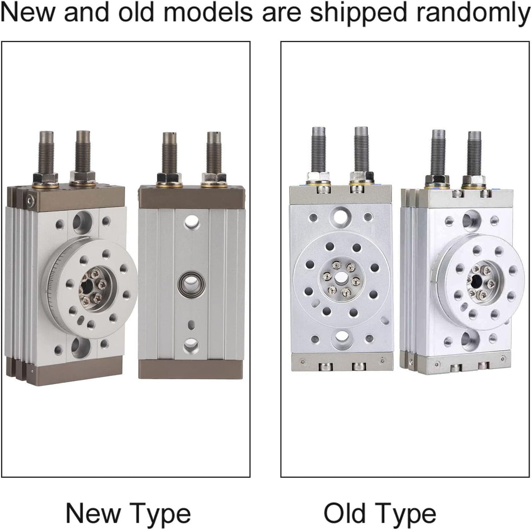 180 Grad Drehbarer Pneumatischer Luftzylinder MSQB-20R mit Puffer-Präzisions-Pneumatikzylinder 0.1-1