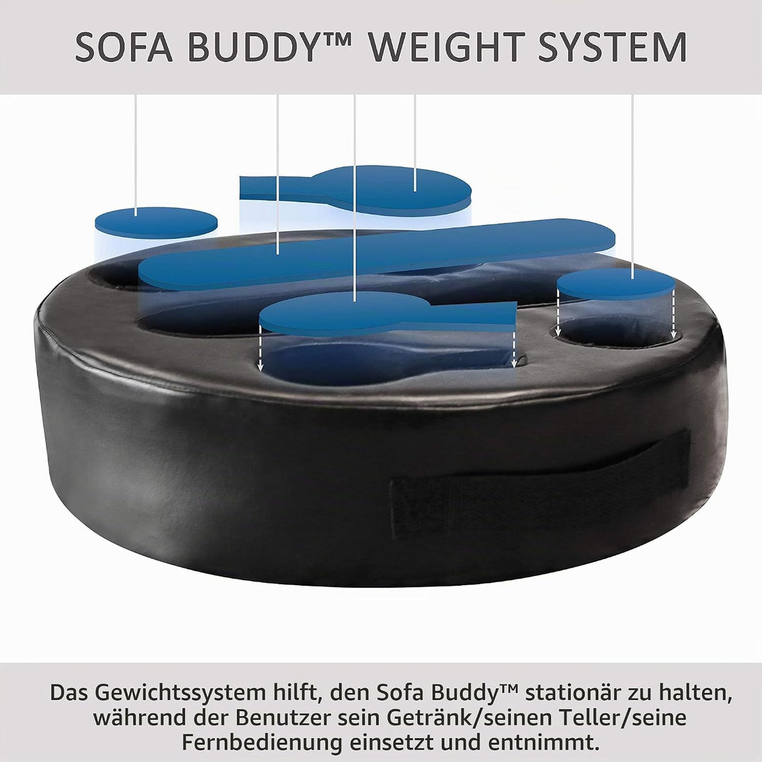 MOOKUNDY Sofa-Buddy Praktischer Couch-Becherhalter, Couch-Untersetzer, Sofa-Becherhalter Das perfekt