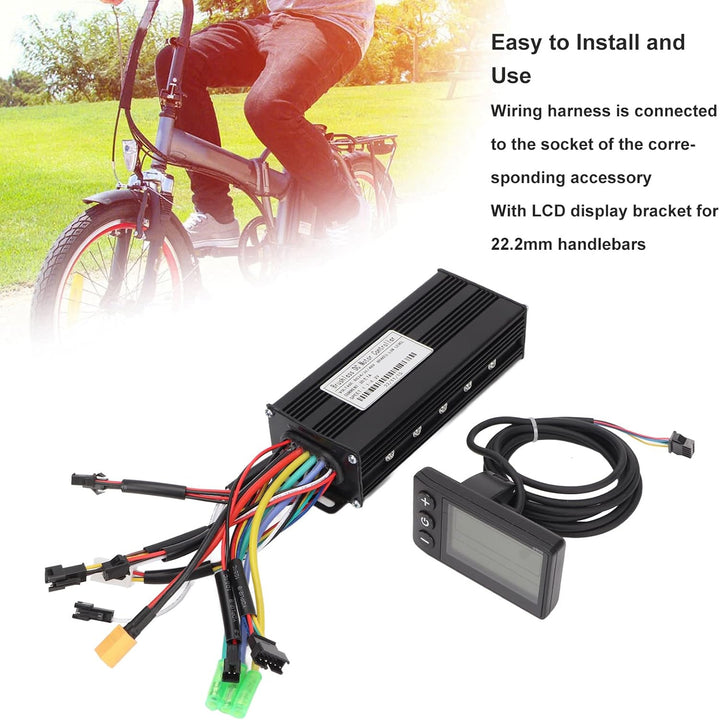 BuyWeek Brushless Motor Controller Kit, DC 24V 36V 48V 750W 1000W 30A Sinuswelle Bürstenlose Control