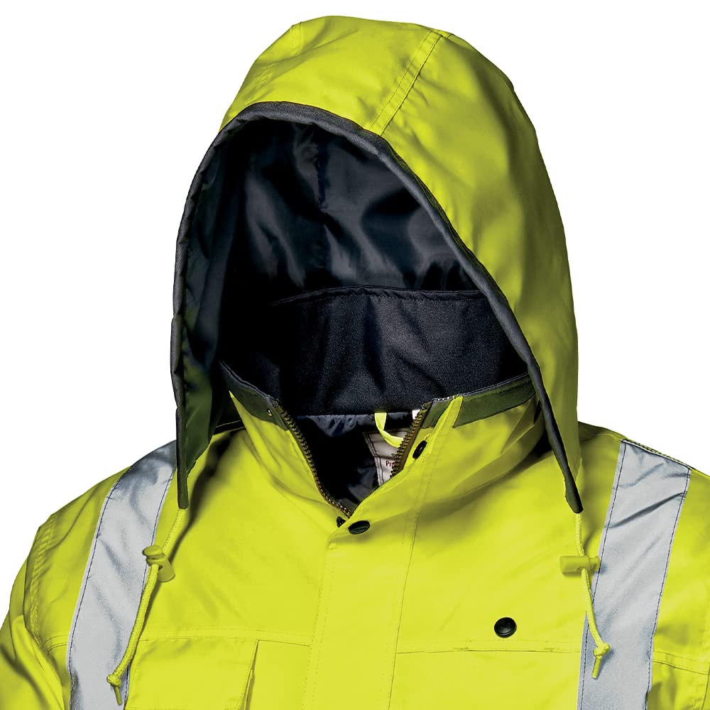 Sir Safety System MC4113E1M "Motorway" Warnschutz-Jacke, Warnschutz-gelb, Grösse M, M