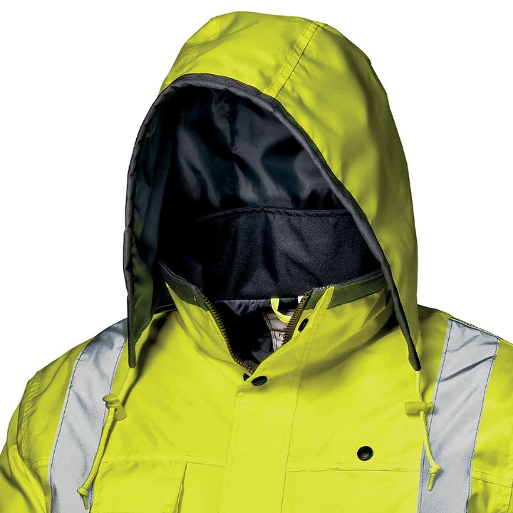 Sir Safety System MC4113E1M "Motorway" Warnschutz-Jacke, Warnschutz-gelb, Grösse M, M