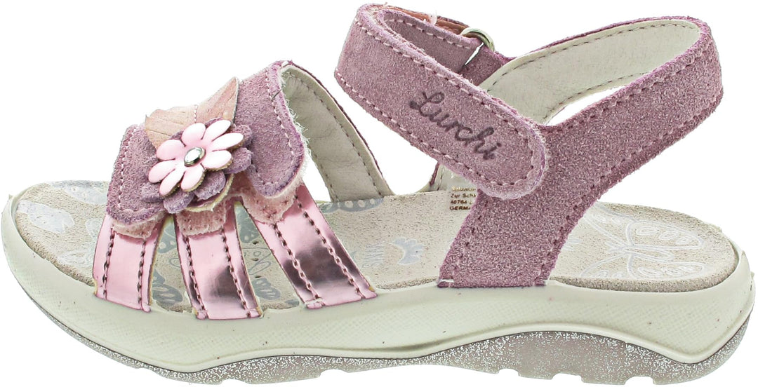 Lurchi Mädchen Farah Sandale 27 EU Rot, 27 EU Rot