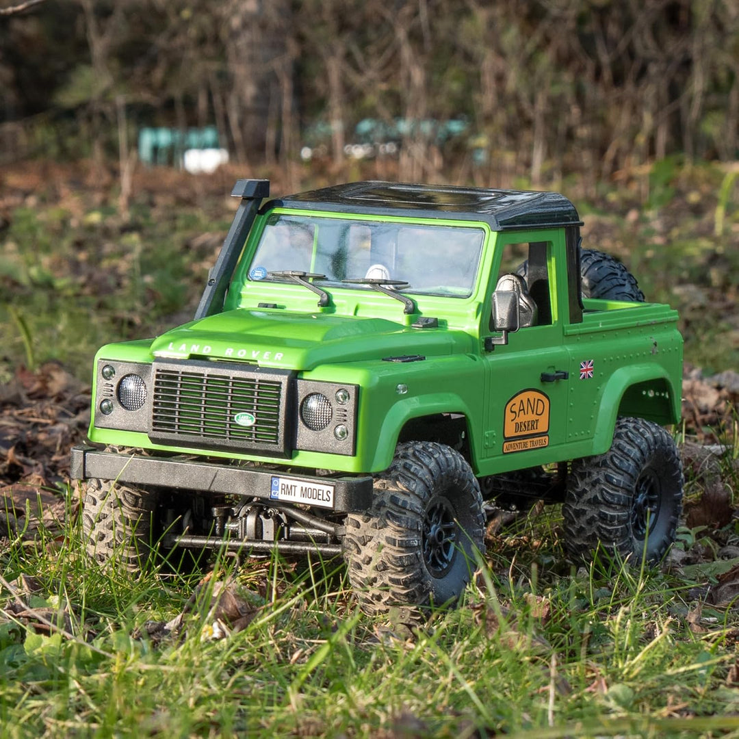 RC Land Rover Adventure 1/12 RTR 4WD | Geländewagen Modellauto | 2,4 GHz Fernsteuerung | LED Beleuch
