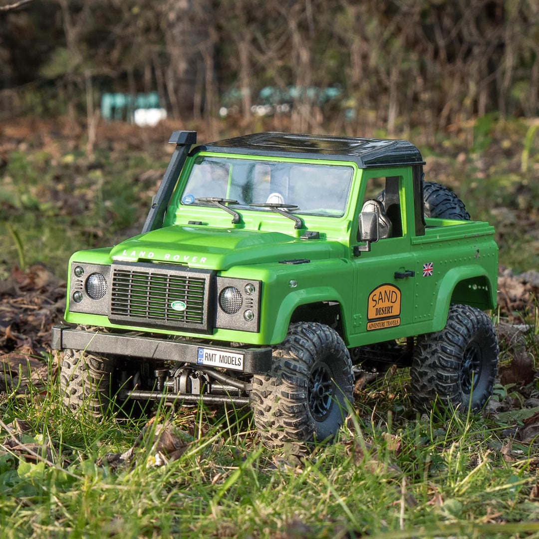 RC Land Rover Adventure 1/12 RTR 4WD | Geländewagen Modellauto | 2,4 GHz Fernsteuerung | LED Beleuch