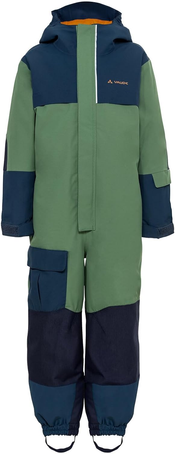 VAUDE Kids Snow Cup Overall - Winteroverall Kinder - Schneeanzug 98 woodland, 98 woodland
