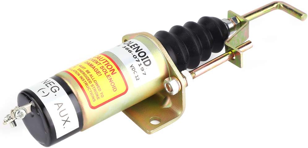 366-07197 SA-3405T Abschaltmagnetventil für Dieselgenerator Stromausfallventil Kraftstoffabschaltmag