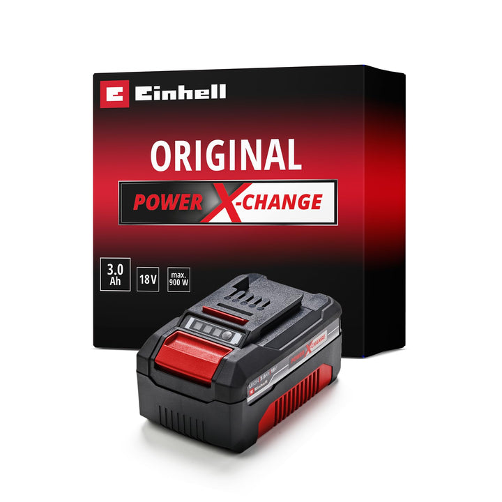 Original Einhell System Akku Power X-Change (Lithium Ionen Akku, 18 V, 3,0 Ah, passend für alle Powe
