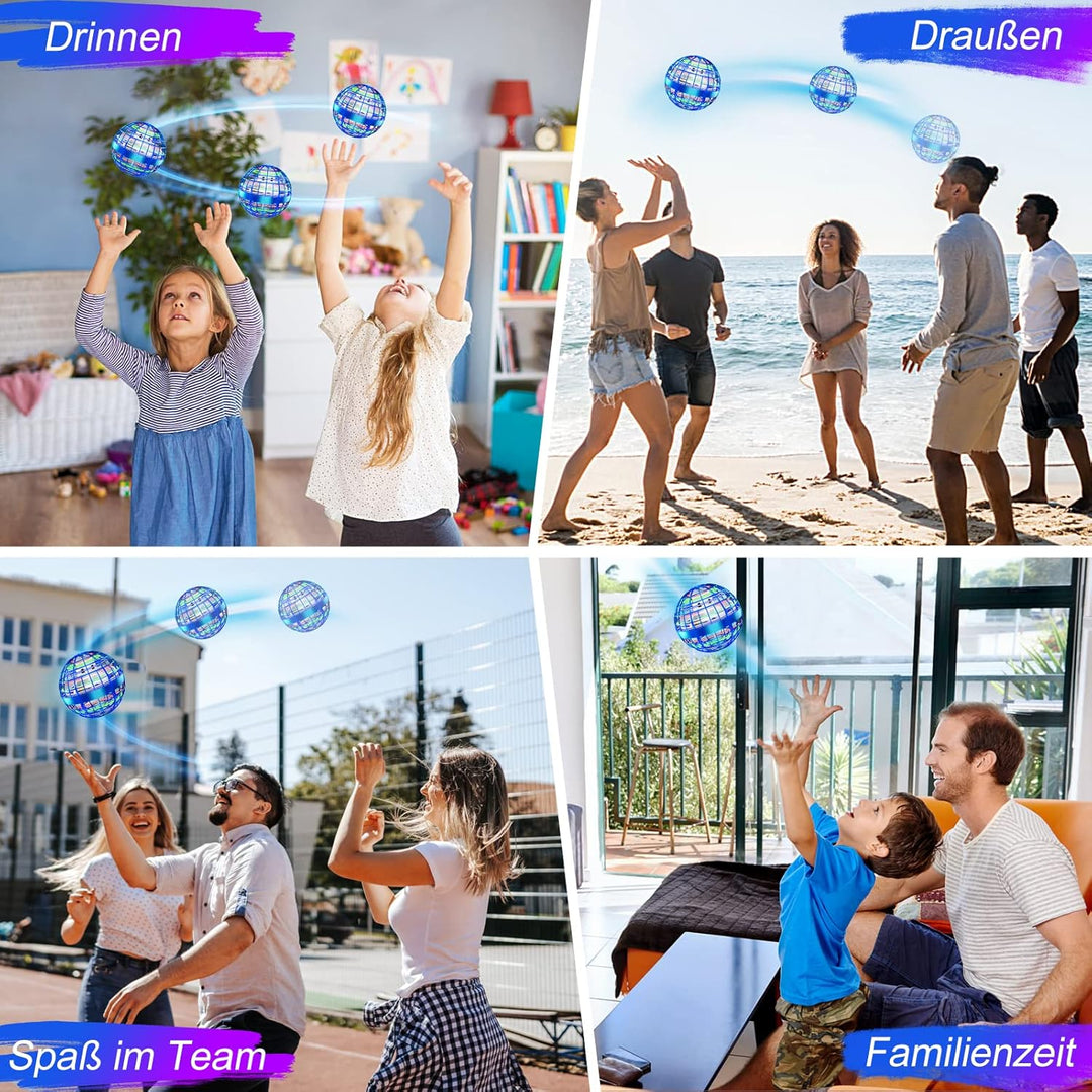 semai Fliegender Ball,orbi Boomerang Ball, Kinder Spielzeug ab 6 Jahren mit LED Licht, Hand Controll