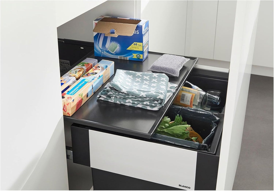 BLANCO SELECT II 60/2 60 cm Unterschrank - Ohne Organisationsschublade 2 Eimer Version