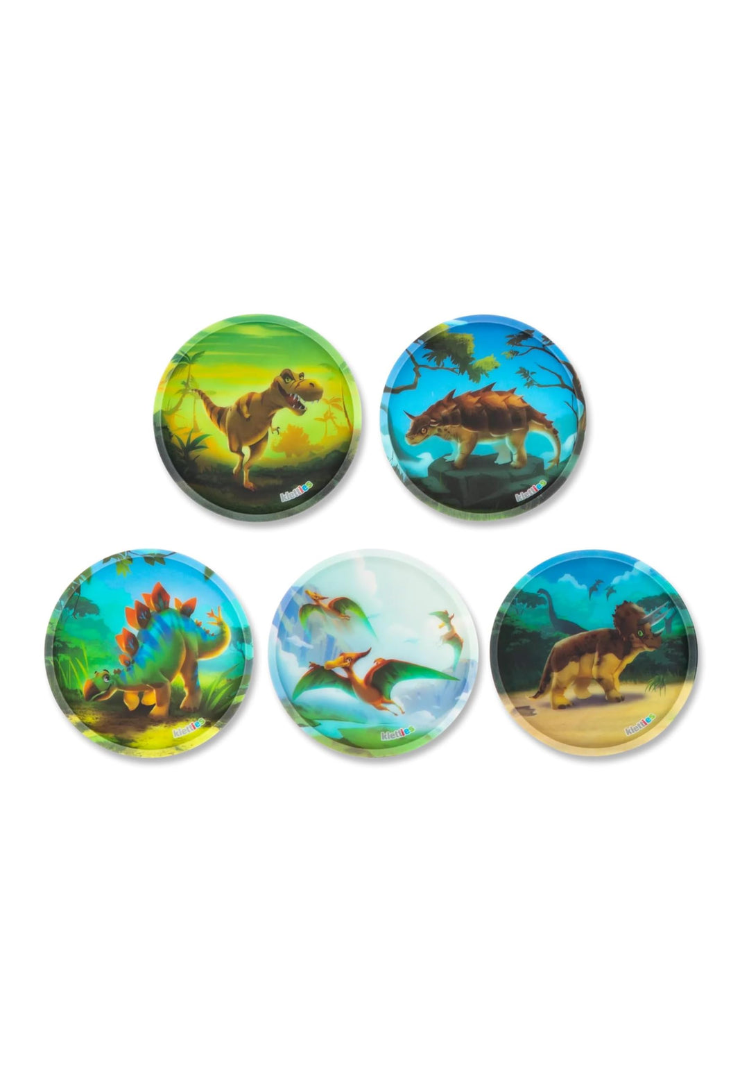 ergobag Klettie Set Motivwelt Themenwelt Klettflächen Sammelspass Individualisierung One Size Dinosa