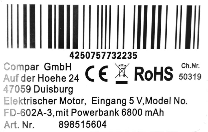 walexo 5V USB Grillmotor – Automatischer Drehmotor für gleichmässiges Grillen von Spiessen – Kompakt