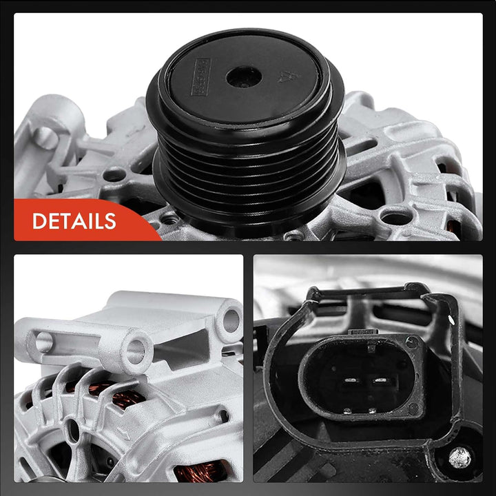 Frankberg Alternator Lichtmaschine Generator Kompatibel mit M.u.l.t.i.v.a.n V 2.0 TSI 2011-2015 T.r.