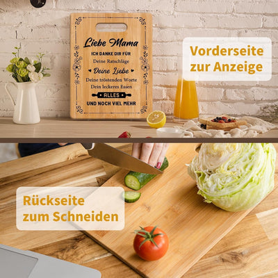 CheriGift Mama Weihnachten Geschenk von Tochter Sohn, Einzigartiges Weihnachtsgeschenke für Mama - U