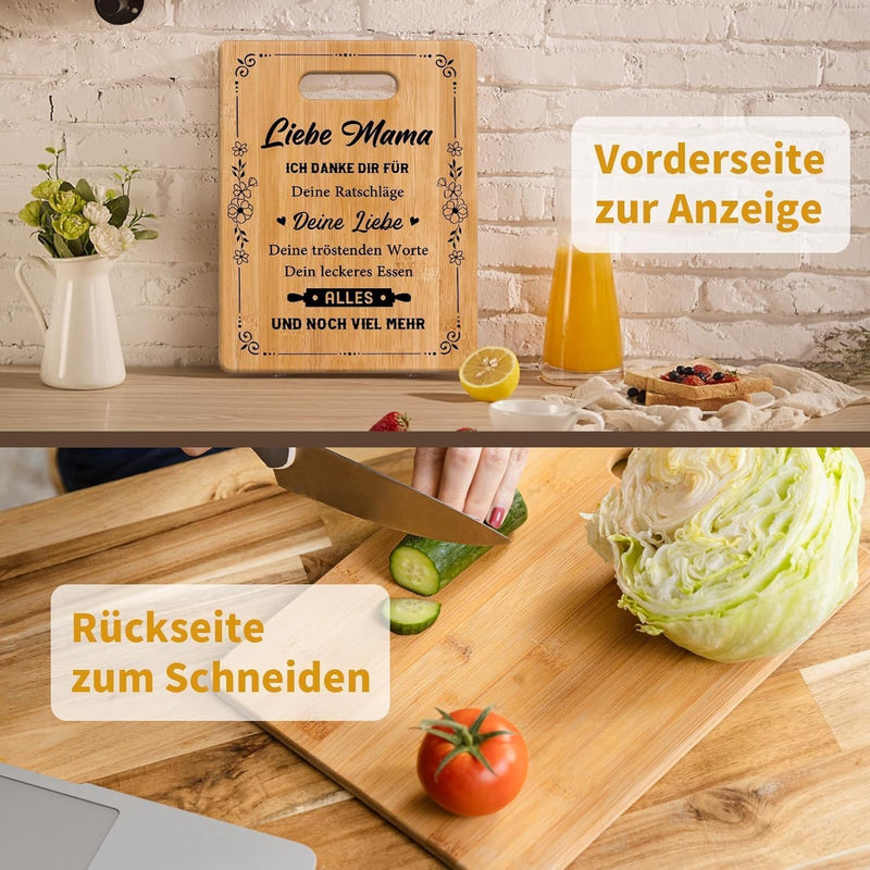 CheriGift Mama Weihnachten Geschenk von Tochter Sohn, Einzigartiges Weihnachtsgeschenke für Mama - U