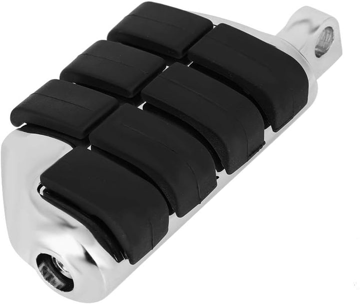 Motorrad Fussstütze, Fydun Refit Fusspedale Aluminiumlegierung Gummi Lion Paw Fussrasten Pedale für