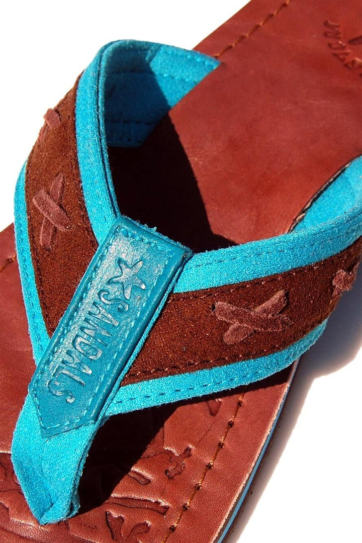 Seestern Sportswear Jungen Jugendliche Leder Zehentrenner Zehensandale Sandalen Gr.36-42/2160 39 EU