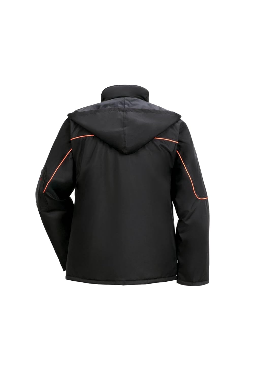 Planam 3535 Wetterjacke, schwarz/orange , L schwarz/orange L, schwarz/orange L