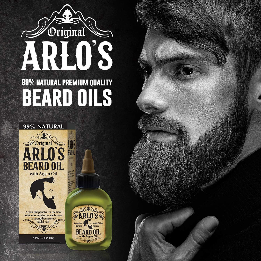 Arlo's Pro Growth Castor Bart Öl, 75 ml