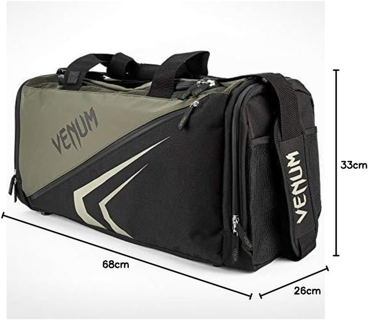 Venum, Trainer Lite Evo Sporttaschen, Unisex Erwachsene, Einheitsgrösse Einheitsgrösse Khaki/Schwarz