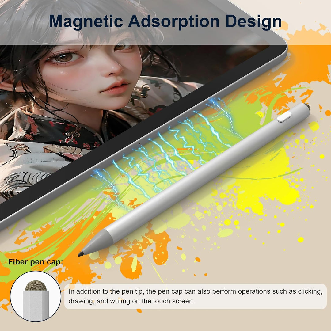 Surface Pen Stylus Stift für Microsoft Surface Pro 11/9/8/7/6/5/4/3, Surface Go 3/2/1 Surface Laptop