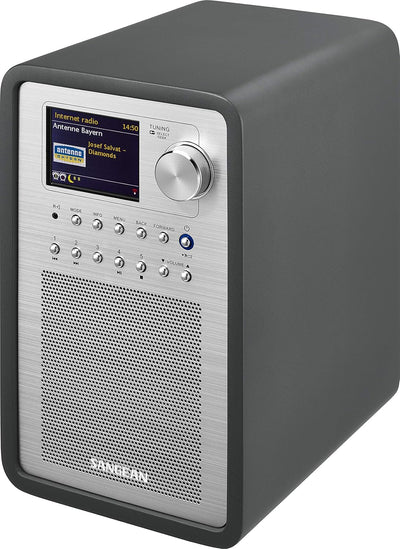 Sangean WFR-70C Internet Radio (Netzwerk Music-Player, WiFi, DAB+, Spotify-Player, UKW-RDS, AUX-In,