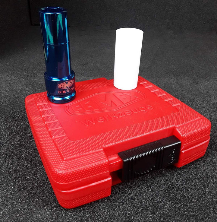 FAMEX 10865-3N Profi Drehmomentschlüssel Set 1/2 Zoll (12,5 mm)-Antrieb | 40-210 Nm | +/-3% | inkl.