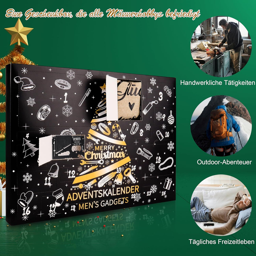 Jeasona Werkzeug Adventskalender 2026 für Männer Erwachsene Herren | Adventskalender Ideen Weihnacht