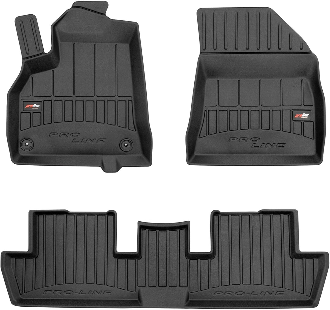 SMK Gummimatten Auto fussmatten Satz für Peugeot 3008 I 2009-2016 Erleben Sie einen neuen Standard d