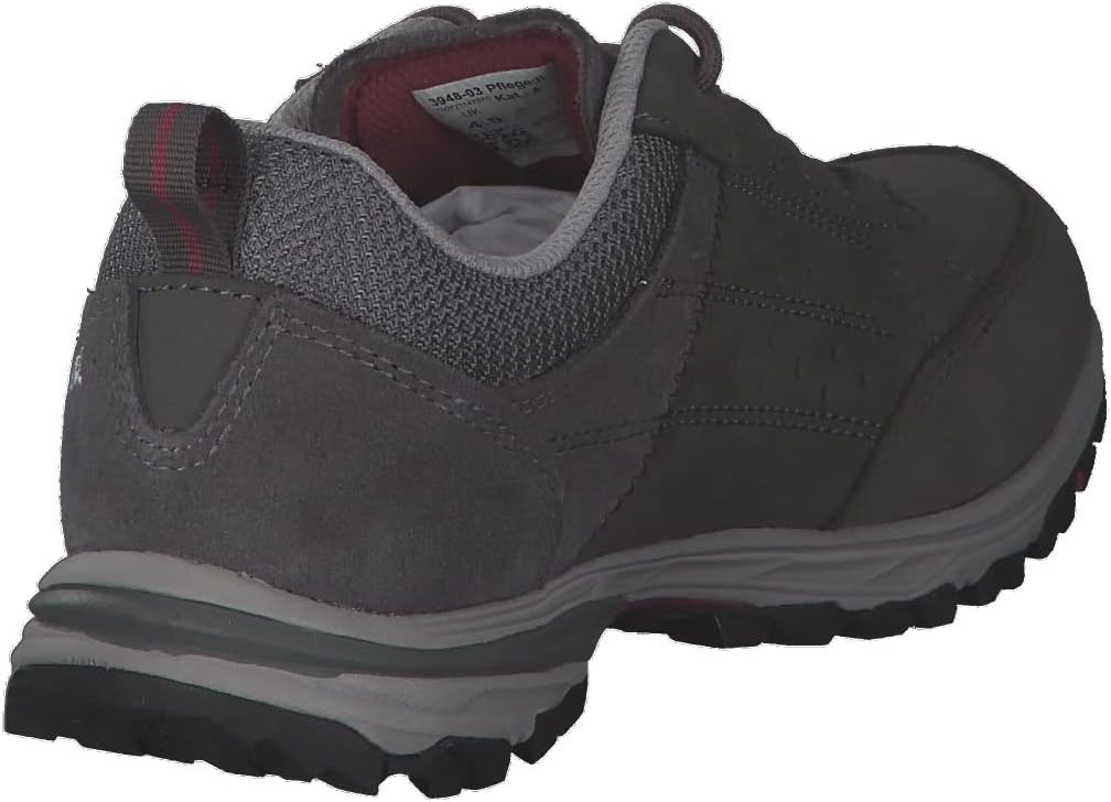Meindl Damen Wanderschuhe Durban Lady GTX 35.5 EU Grau Bordeaux, 35.5 EU Grau Bordeaux
