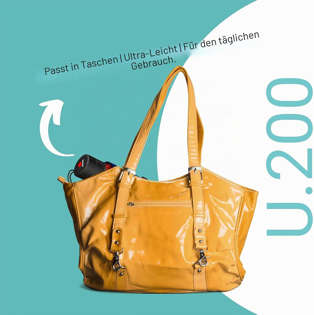 Knirps Taschenschirm U.200 Ultra Light Duomatic Vision Berry, Berry