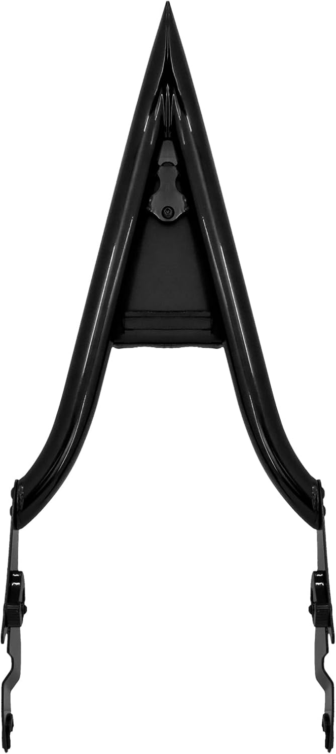 HDBUBALUS Abnehmbare hintere Sissy Bar Rückenlehne für Harley Touring Road King Road Glide Street Gl