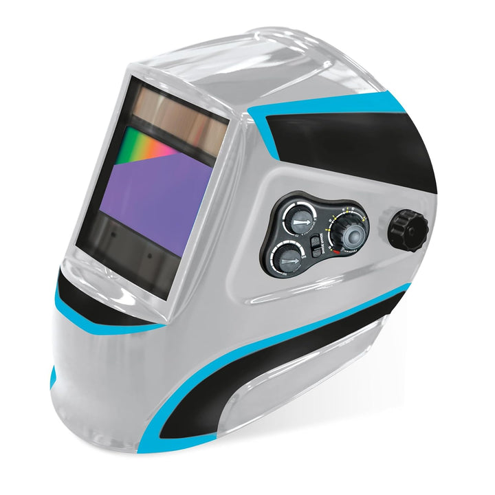 GYS Schweisshelm LCD ERGOTECH+ 5/9 - 9/13 SILVER TRUE COLOR