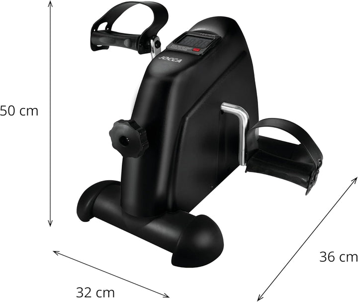 Jocca Display Pedal für Unter- und Oberkörper Heimtrainer Schwarz, Schwarz